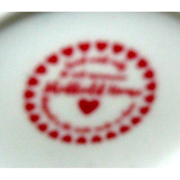 Ladybug Butterfly Ceramic Mug Cup Red Interior Gold Accts 18 fl oz Sheffield Hom - Picture 5 of 5